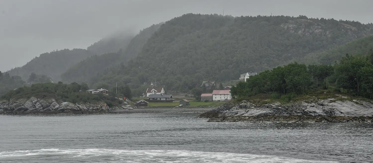 Trøndelag ferry landscape