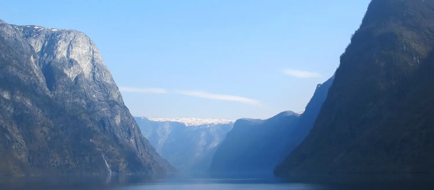Vestland ferry landscape